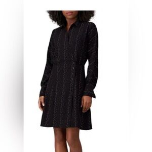 Equipment Black Midi Dress